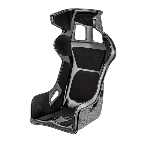 Sabelt X-PAD Rallycross FIA motorsport racing seat, front three quarter view