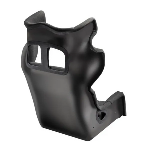 Sabelt GT-PRO carbon fibre racing seat, side profile showing wrap-around head protection