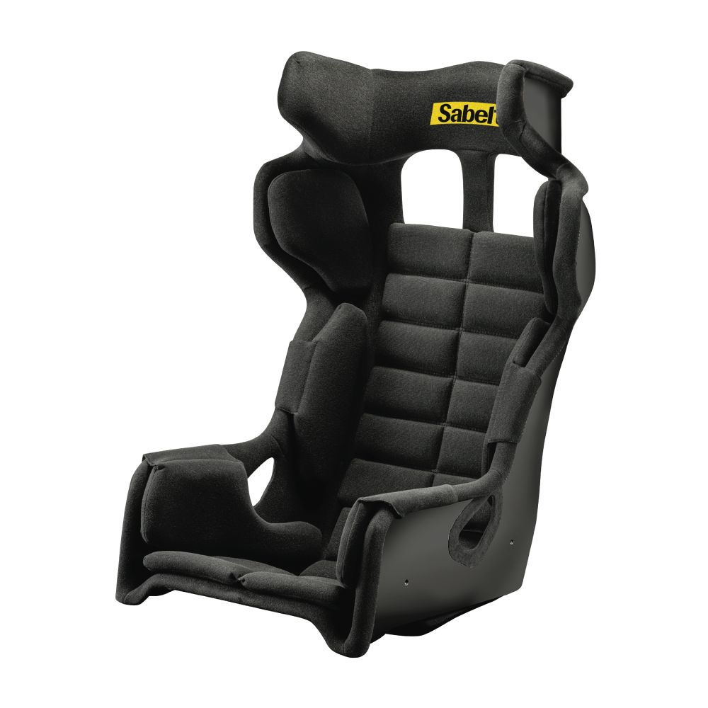 Sabelt GT-PRO FIA 8862 carbon fibre motorsport racing seat, front three-quarter view