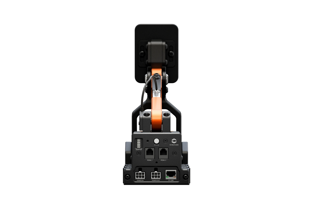 Simucube ActivePedal Ultimate mounted