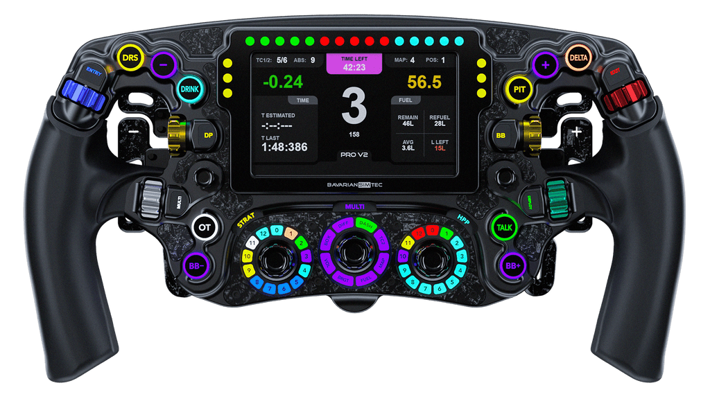 BavarianSimTec OmegaPRO v2 sim racing steering wheel