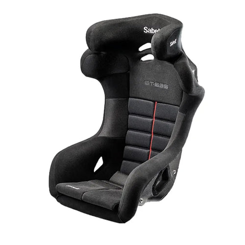 Sabelt GT-635 FIA 8862 carbon fibre motorsport racing seat with DCT halo head protection, front view